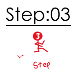 step:03 ステップ